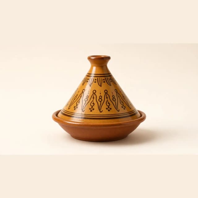 Tajine en terre cuite émaillée 30 cm
