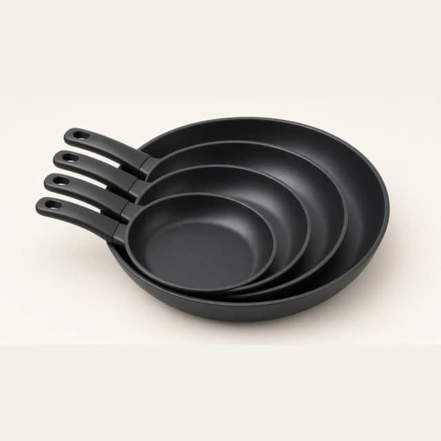 Set de 3 poêles antiadhésives