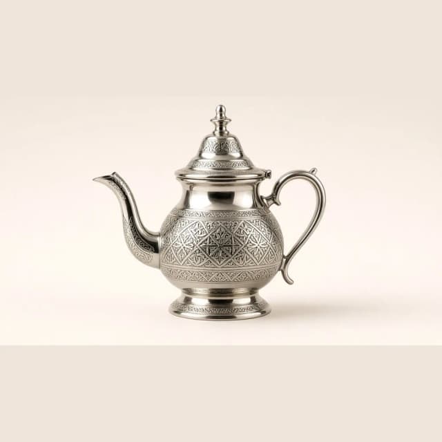 Théière marocaine inox 1 L