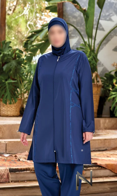 🏊♀️ بوركيني واسع – 4 قطع